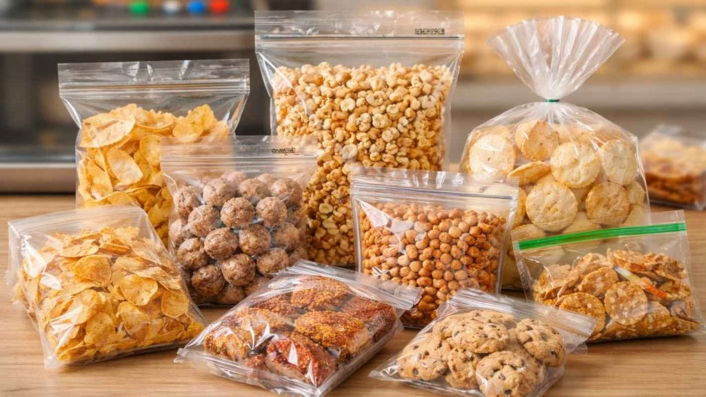 Hasil Packing Makanan Ringan