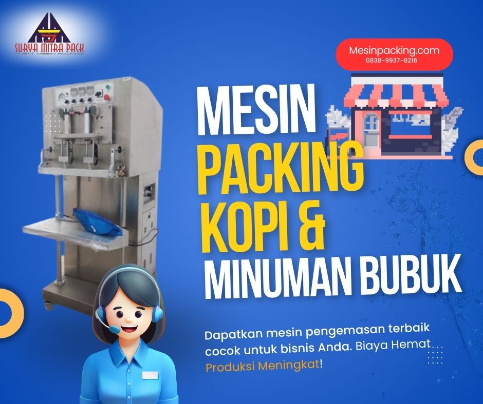 Mesin Packing Kopi dan Minuman Bubuk