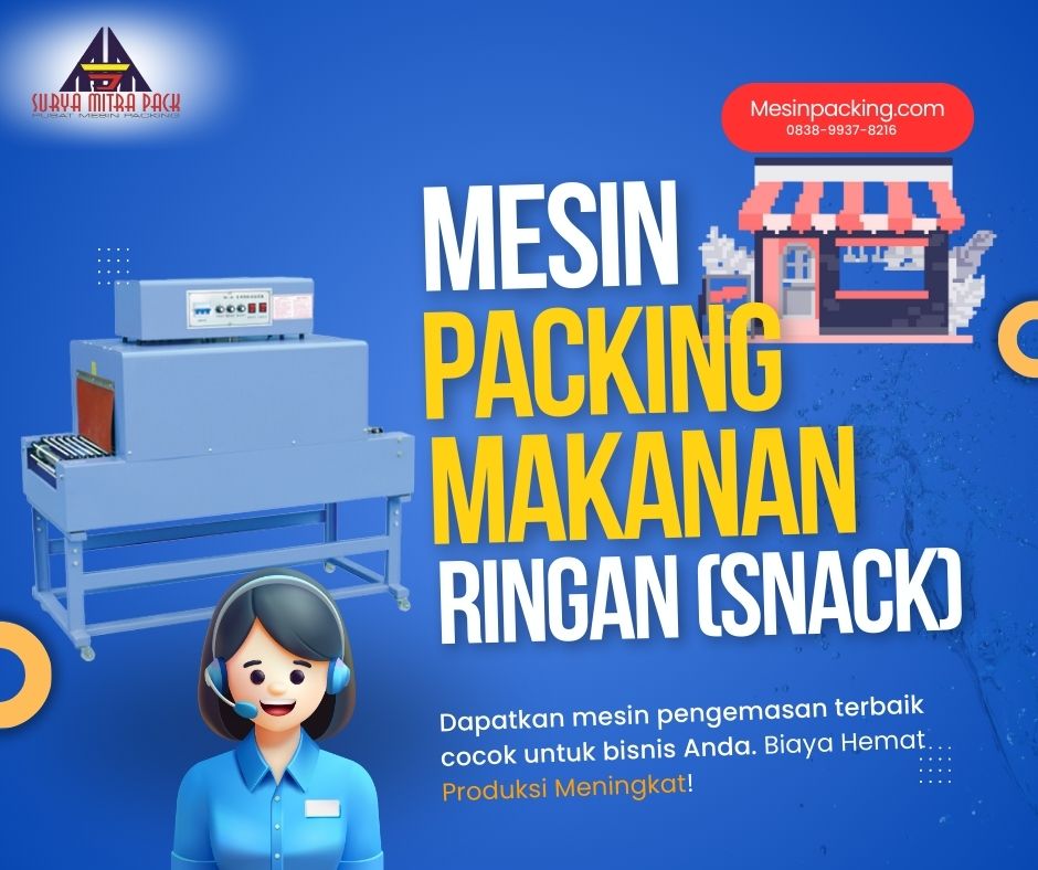 Mesin Packing Makanan Snack